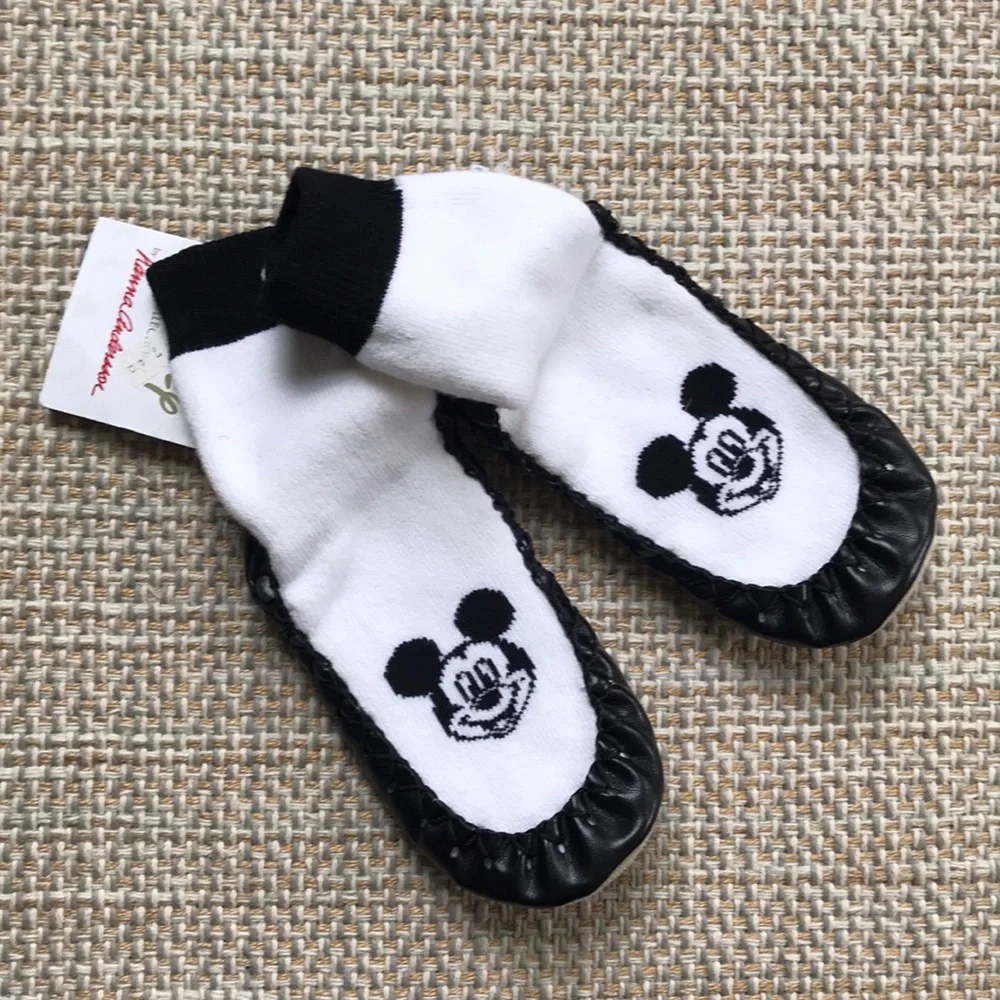Hanna Andersson Mickey Slipper Socks